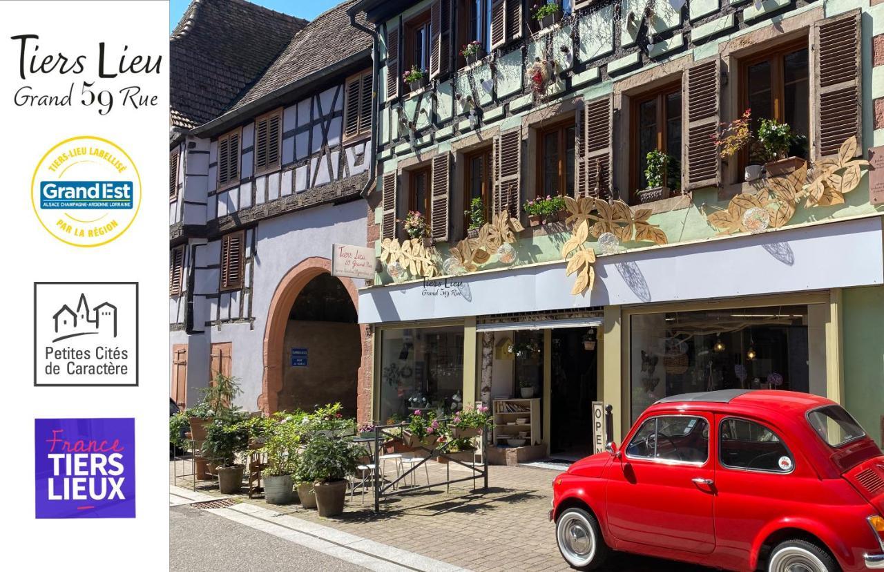 Tiers Lieu 59 Grand Rue Lägenhet Bouxwiller  Exteriör bild